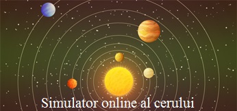 Simulator live al cerului Simulator live al cerului